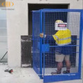 elevator shaft gate lift well protection cage